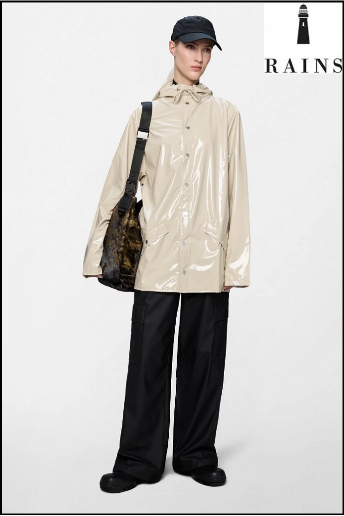 CHAQUETA-IMPERMEABLE UNISEX CORTA SHORE RAINS