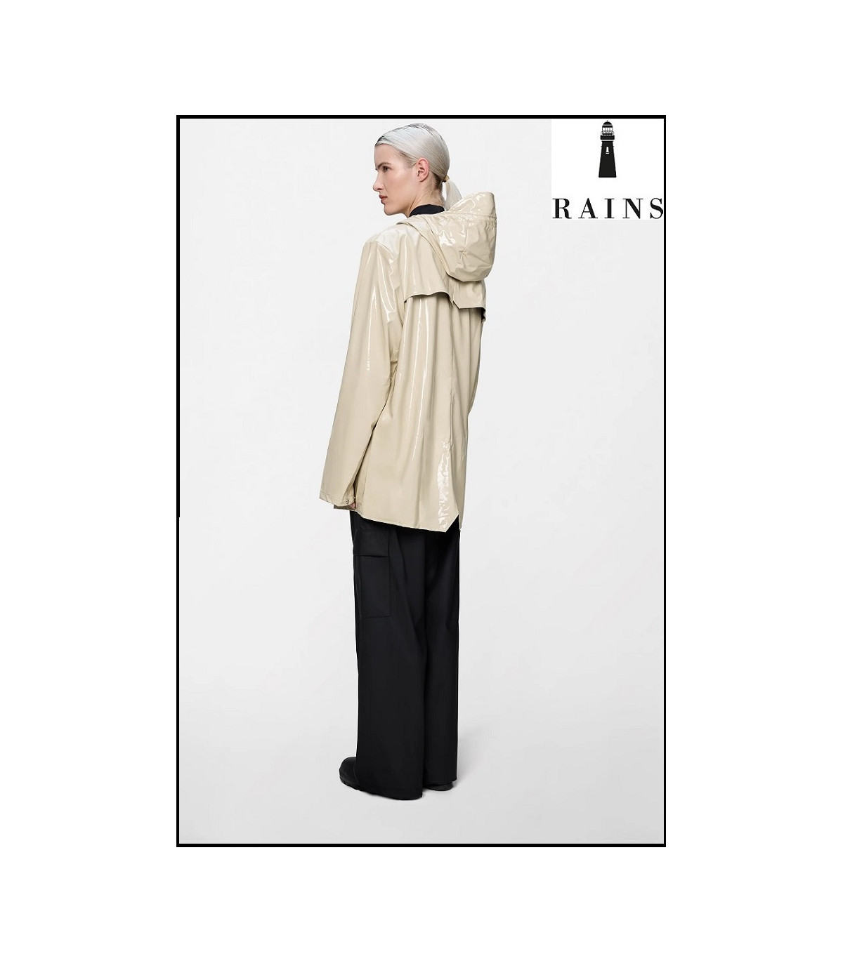 CHAQUETA-IMPERMEABLE UNISEX CORTA SHORE RAINS