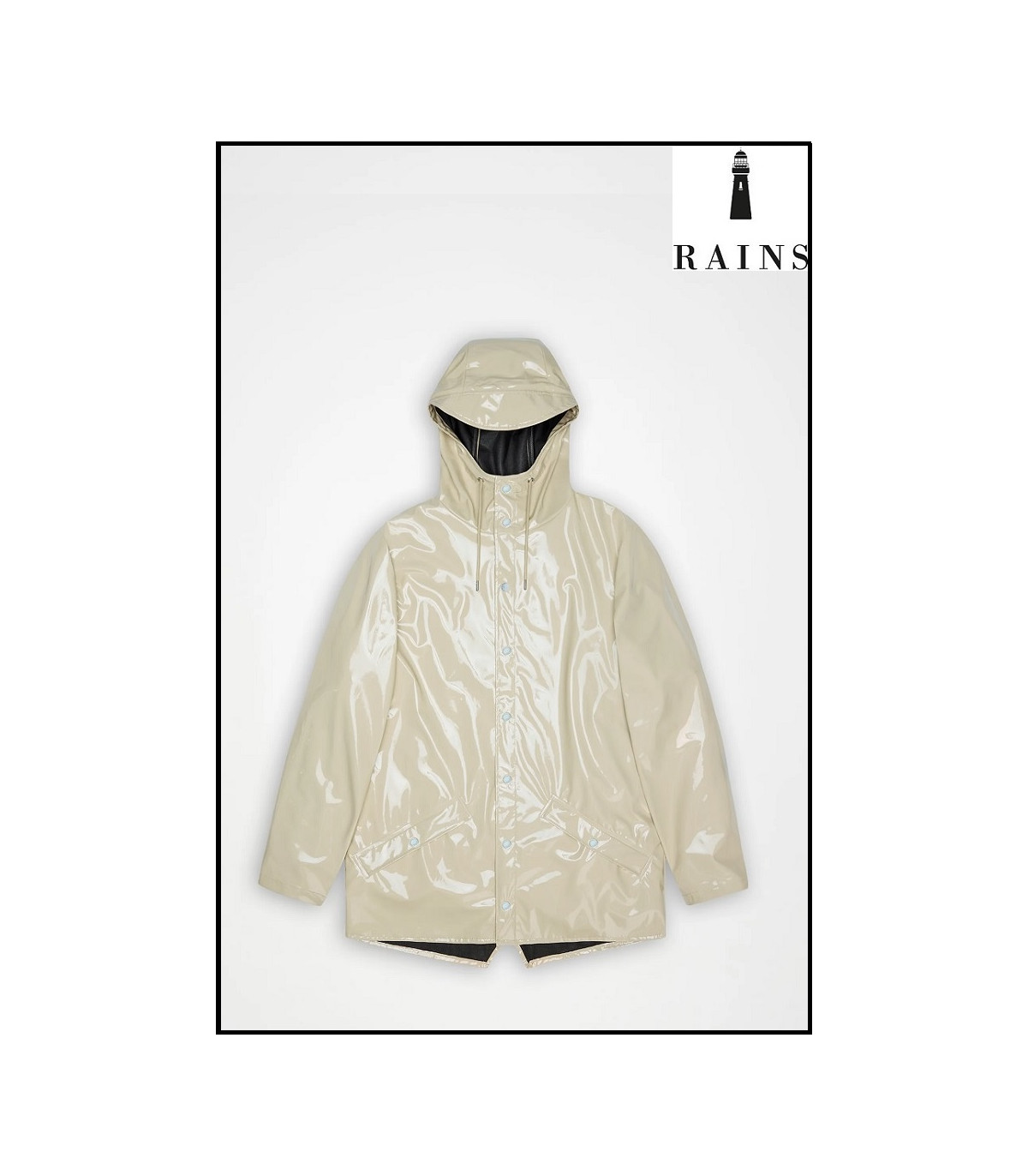 CHAQUETA-IMPERMEABLE UNISEX CORTA SHORE RAINS