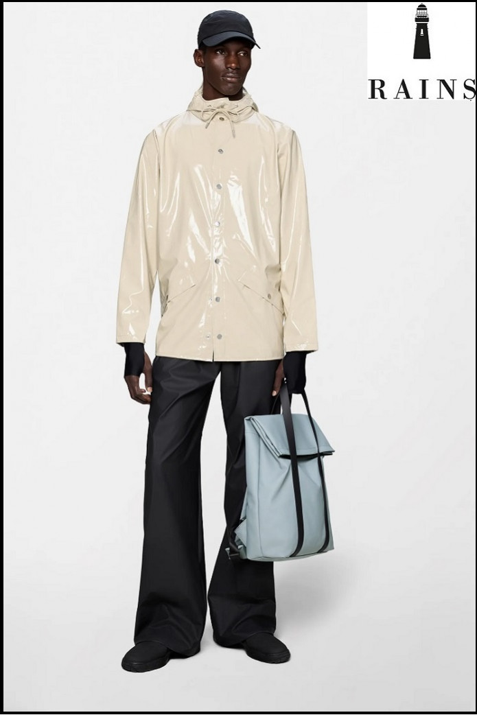 CHAQUETA-IMPERMEABLE UNISEX CORTA SHORE RAINS