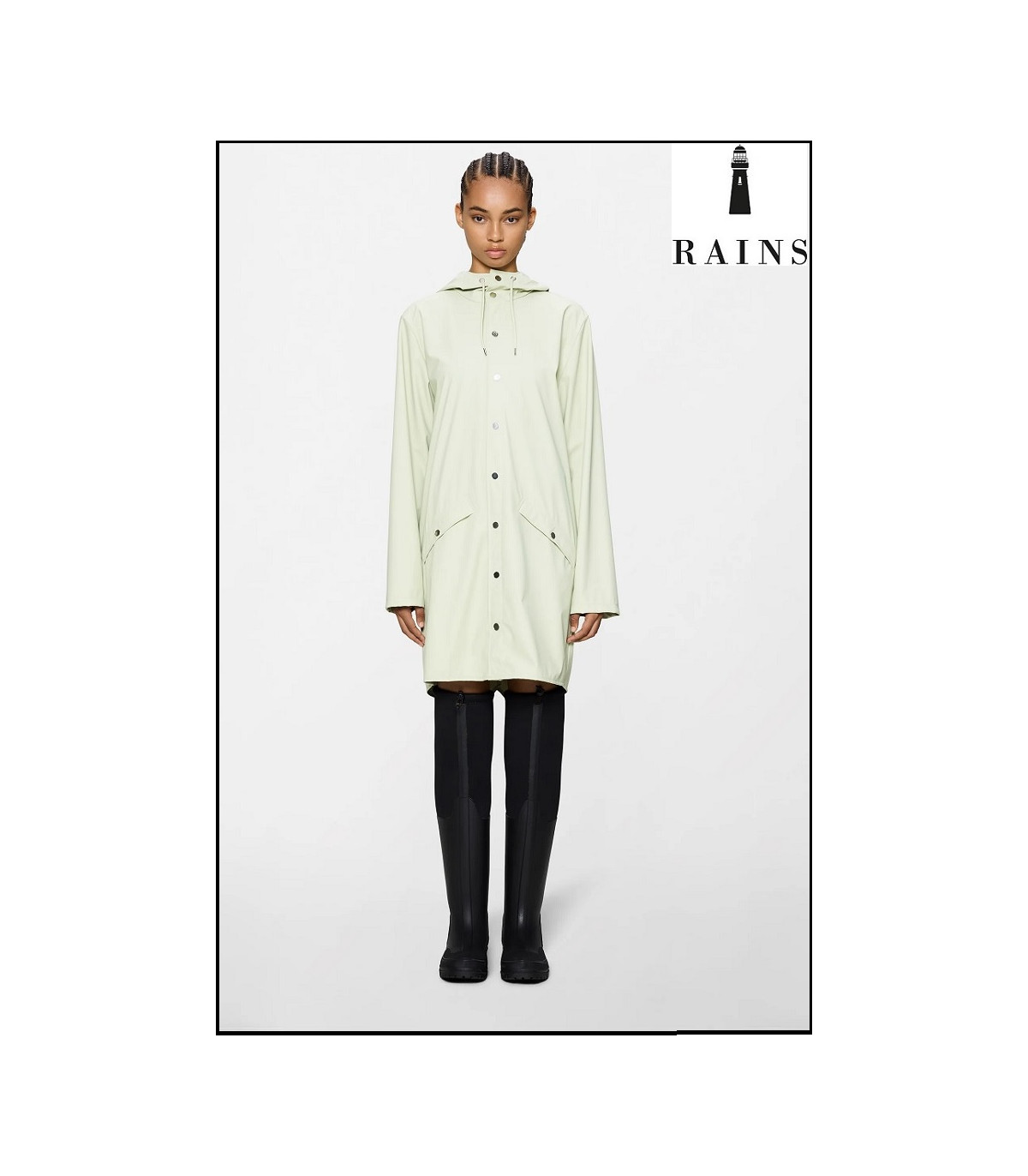 CHAQUETA-IMPERMEABLE UNISEX LARGA DAZE RAINS