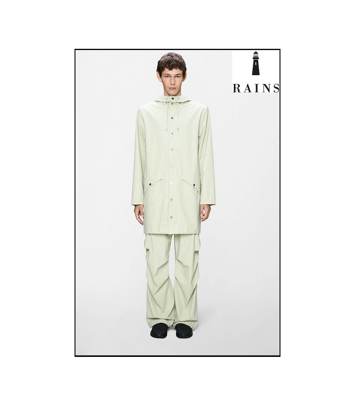 CHAQUETA-IMPERMEABLE UNISEX LARGA DAZE RAINS