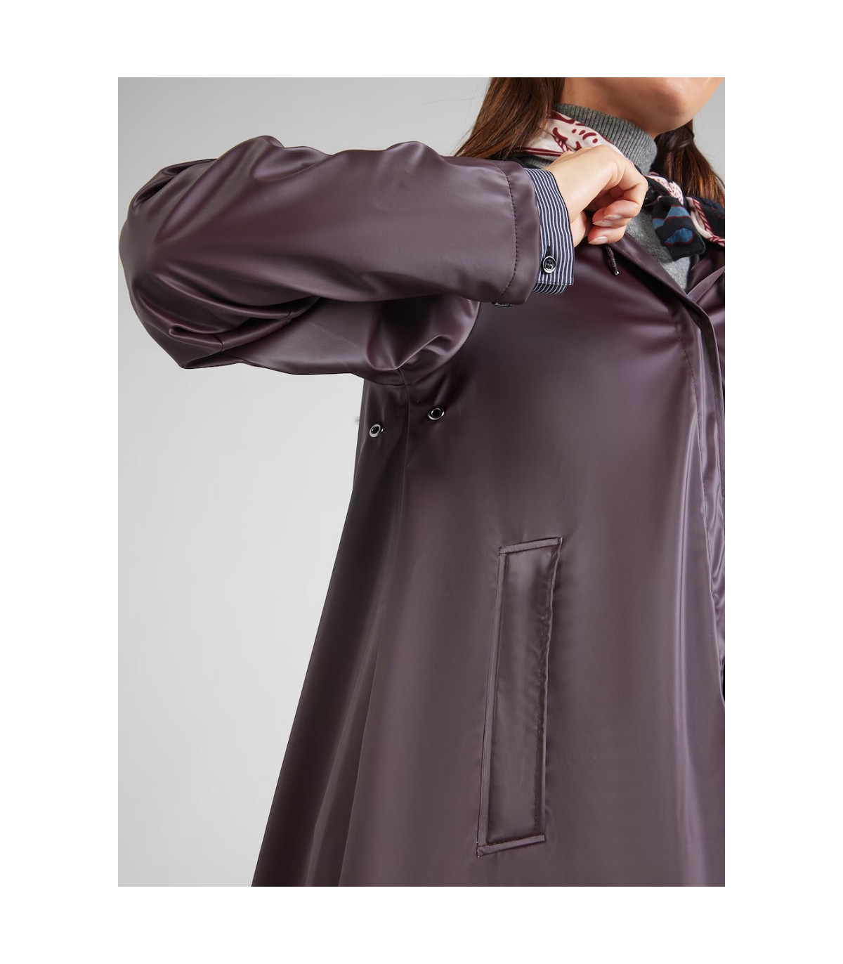 A-LINE W JACKET DEPTH RAINS