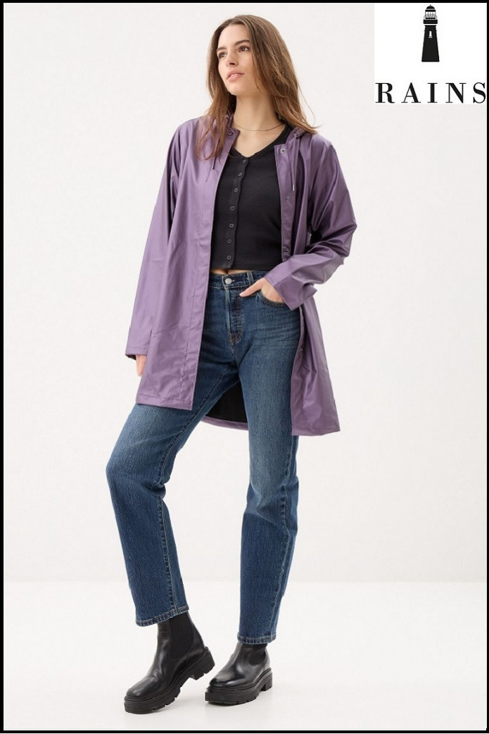 A-LINE W JACKET BODY RAINS