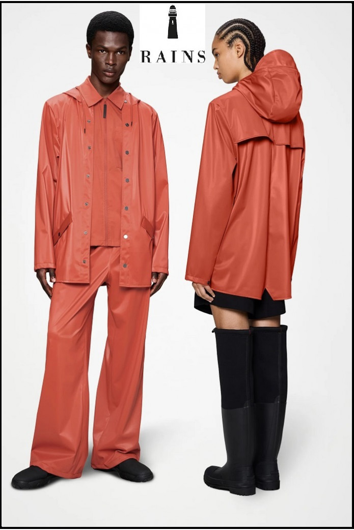 CHAQUETA-IMPERMEABLE UNISEX CORTA KILN RAINS