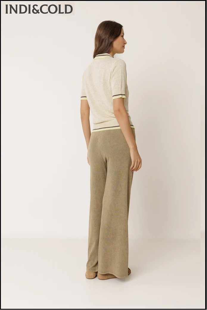PANTALÓN AMPLIO RIB INDI&COLD
