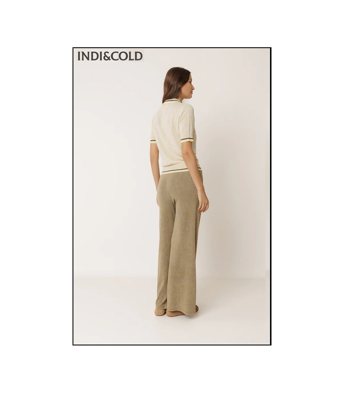 PANTALÓN AMPLIO RIB INDI&COLD