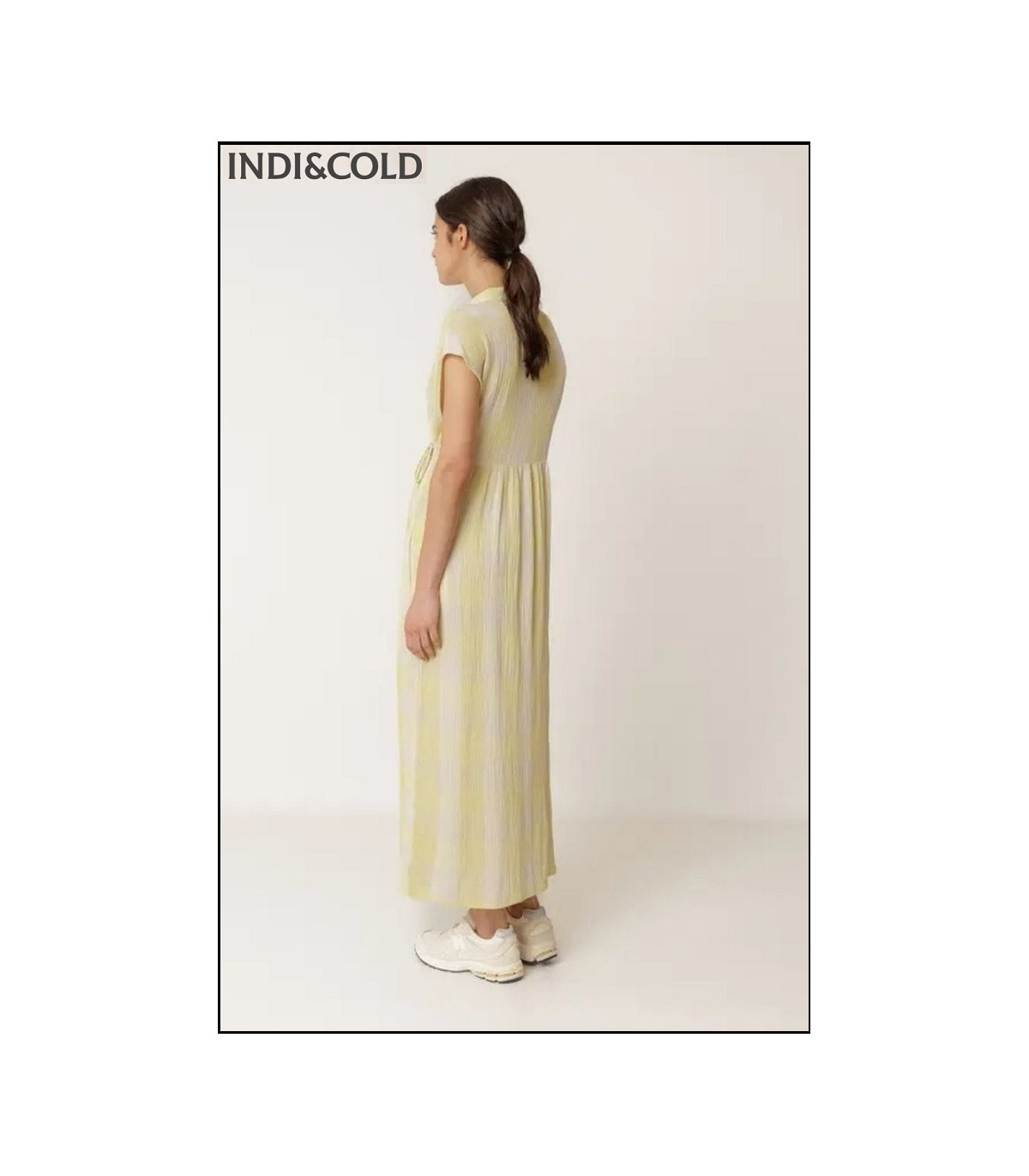 VESTIDO CRUZADO VICHY INDI&COLD