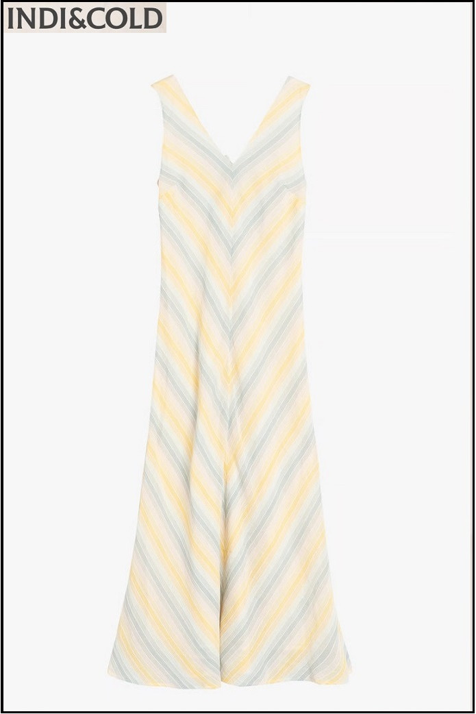 MAXI VESTIDO RAYAS INDI&COLD