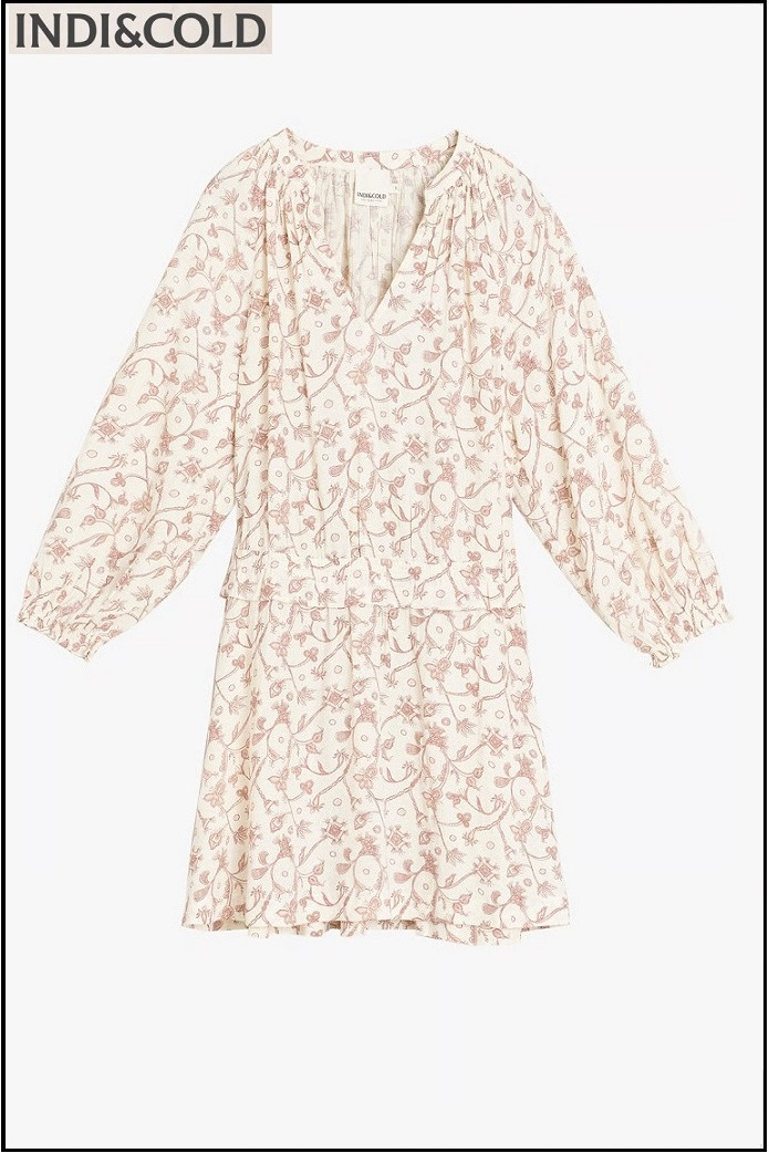 VESTIDO CORTO INDI&COLD