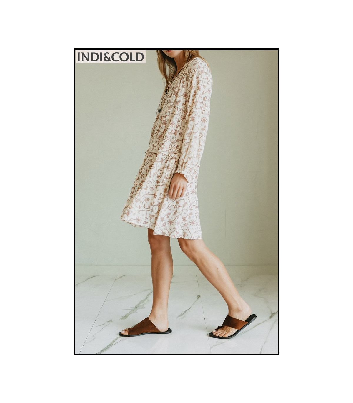 VESTIDO CORTO INDI&COLD