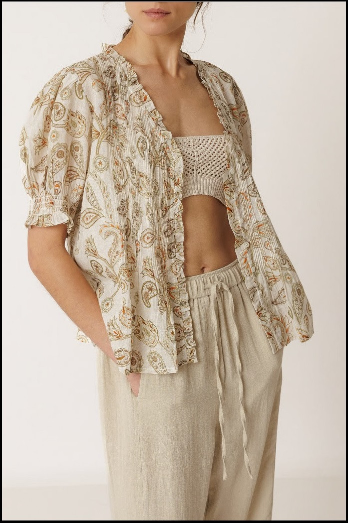 CAMISA MICRO VOLANTES INDI&COLD