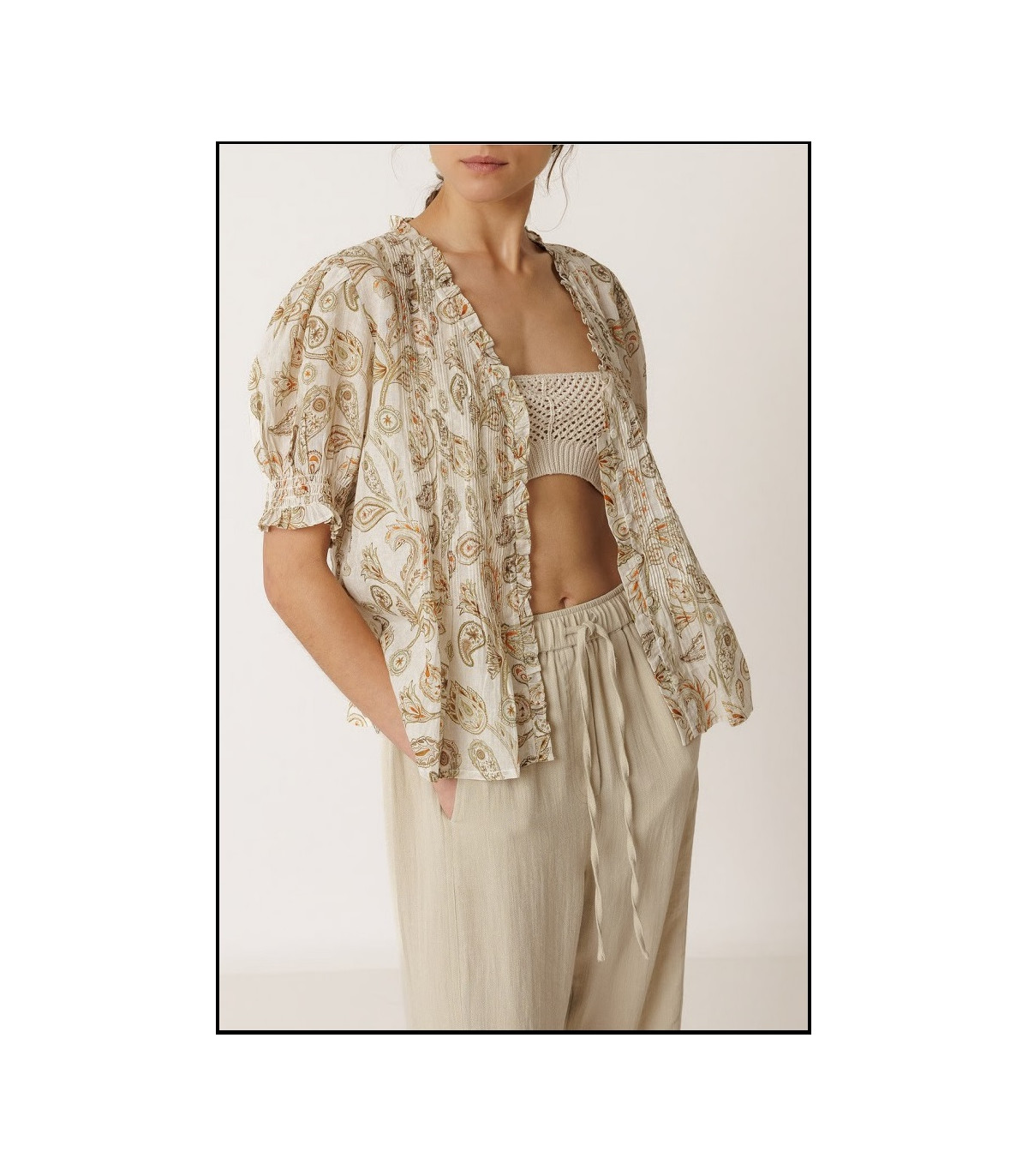 CAMISA MICRO VOLANTES INDI&COLD