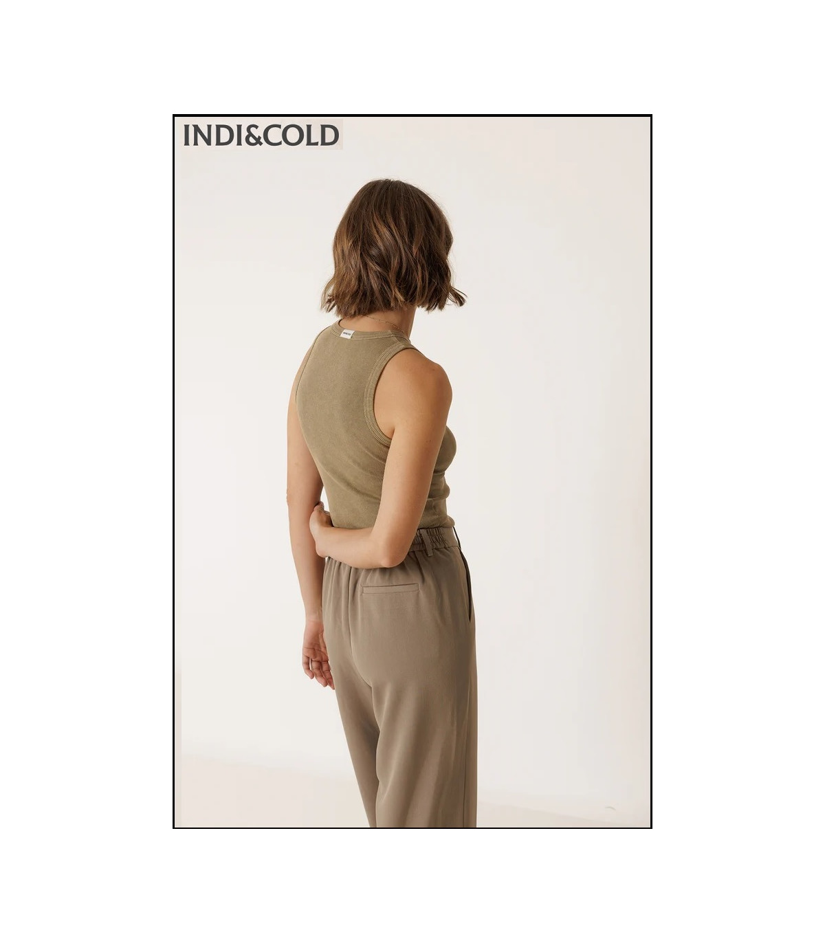 CAMISETA TIRANTES ANAGRAMA KAKHI INDI&COLD