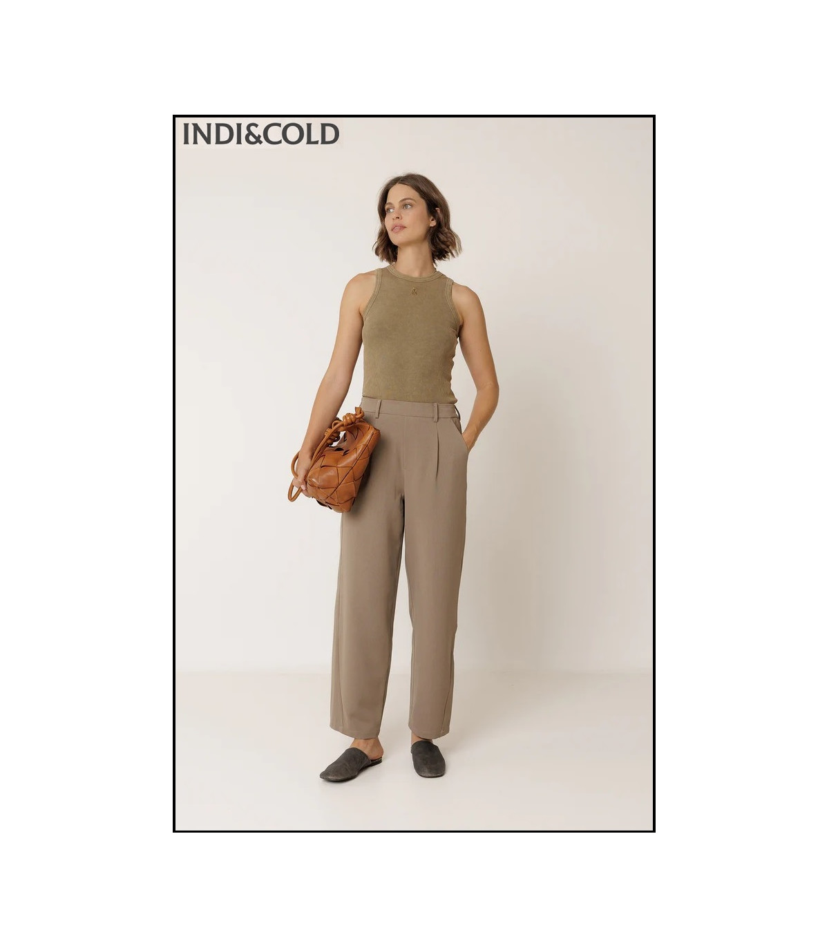 CAMISETA TIRANTES ANAGRAMA KAKHI INDI&COLD