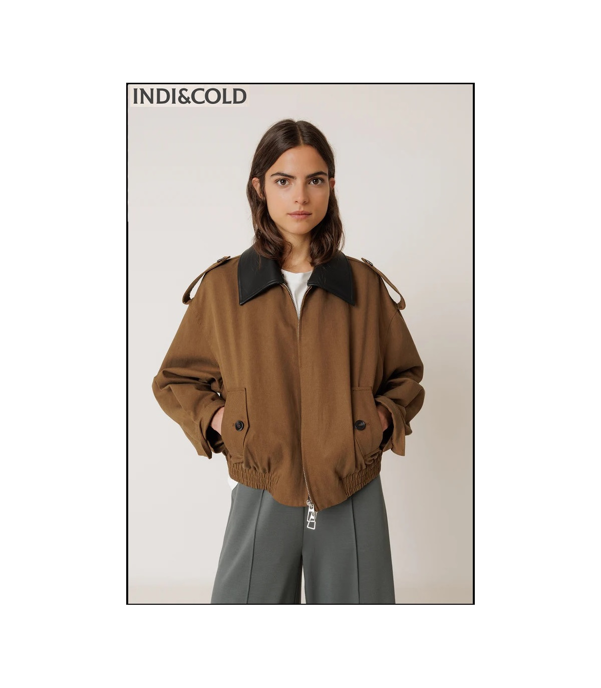 CAZADORA BOMBER LYOCELL INDI&COLD