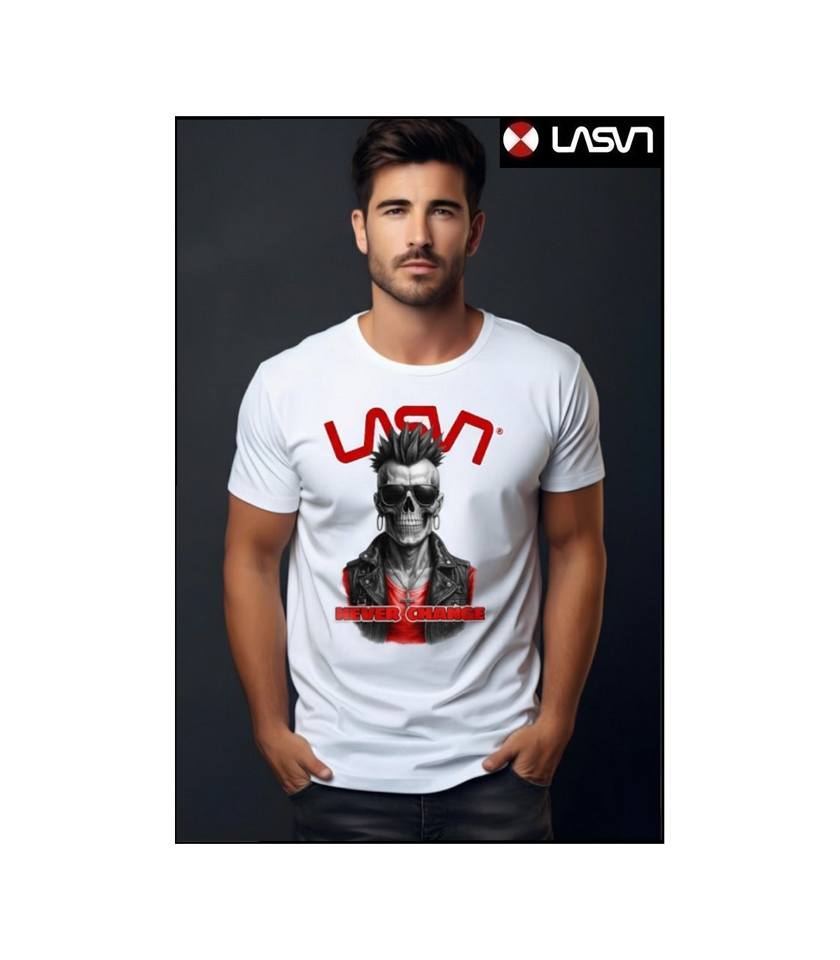 CAMISETA DE HOMBRE CHANGE BLANCO LA SAL