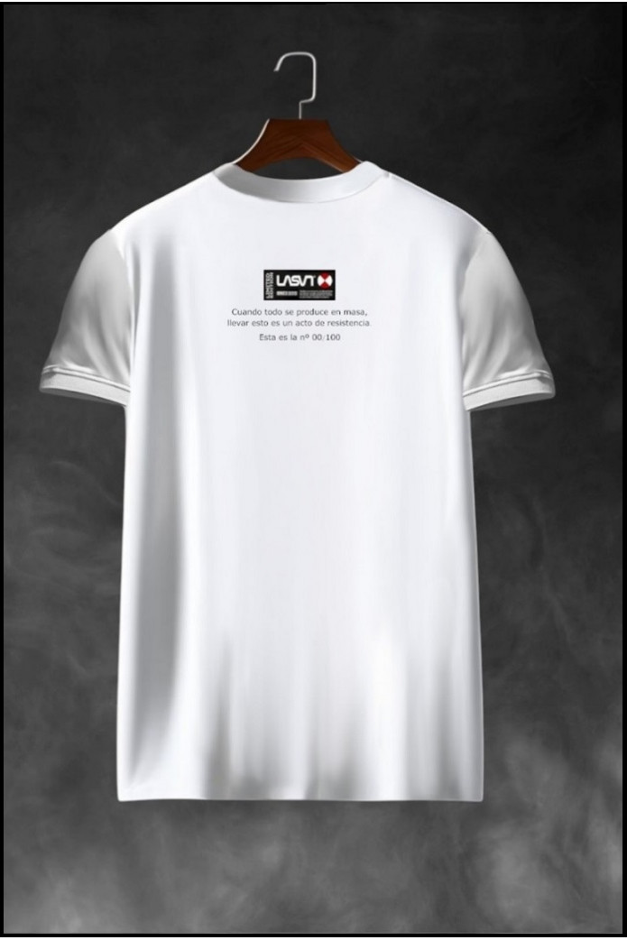 CAMISETA DE HOMBRE CHANGE BLANCO LA SAL