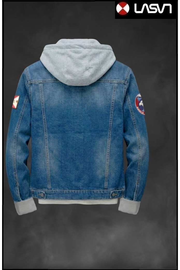 CAZADORA VAQUERA DE HOMBRE F-16 AZUL LA SAL
