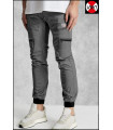 PANTALÓN DE HOMBRE JOGGER CARGO 100 YARDAS GRIS LA SAL