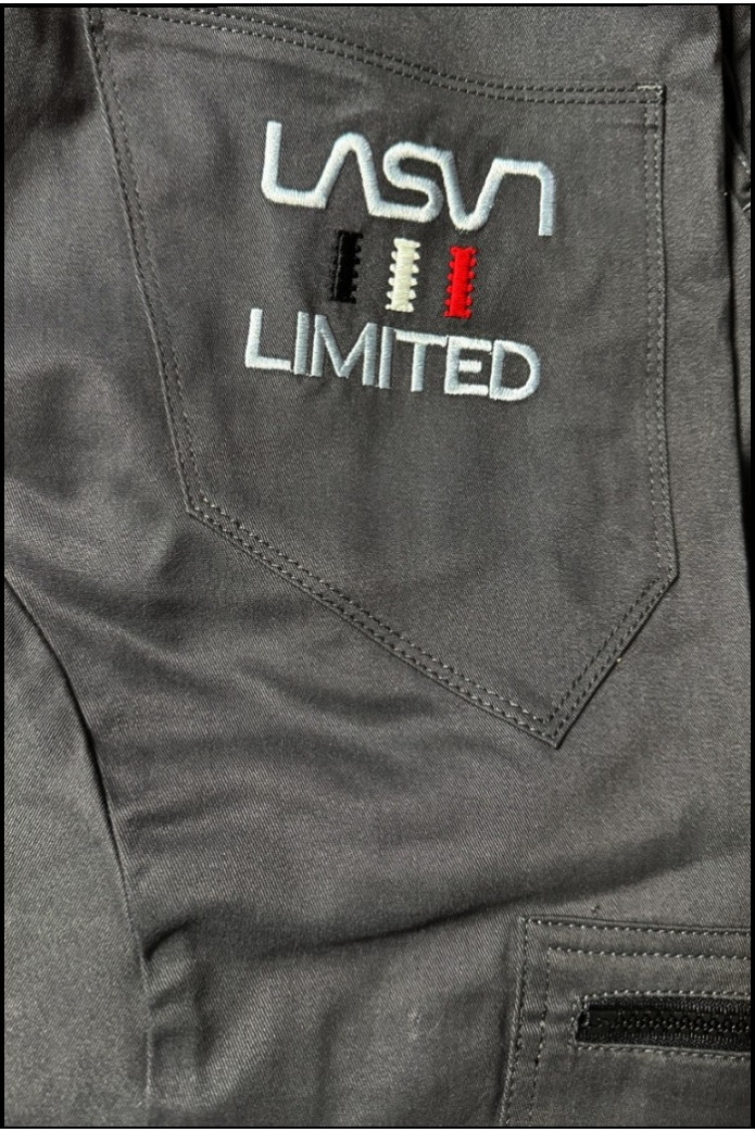 PANTALÓN DE HOMBRE JOGGER CARGO 100 YARDAS GRIS LA SAL