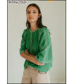 CAMISA MANGA CAMPANA VERDE INDI&COLD
