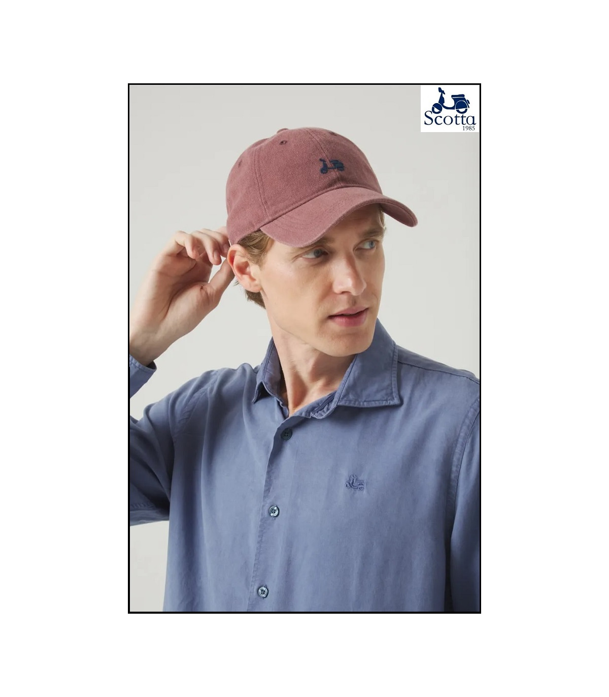 CAMISA FOREST TENCE LINEN AZUL DENIM SCOTTA