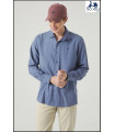 CAMISA FOREST TENCE LINEN AZUL DENIM SCOTTA