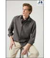 CAMISA FOREST TENCE LINEN GRIS OSCURO SCOTTA