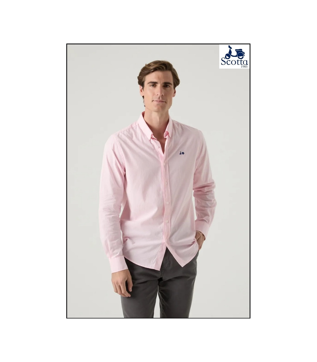 CAMISA VICHY ROSA SCOTTA