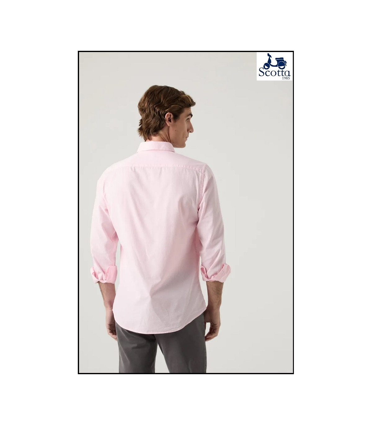CAMISA VICHY ROSA SCOTTA