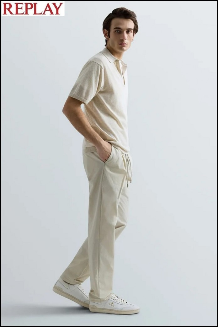 PANTALONES TAPERED REPLAY
