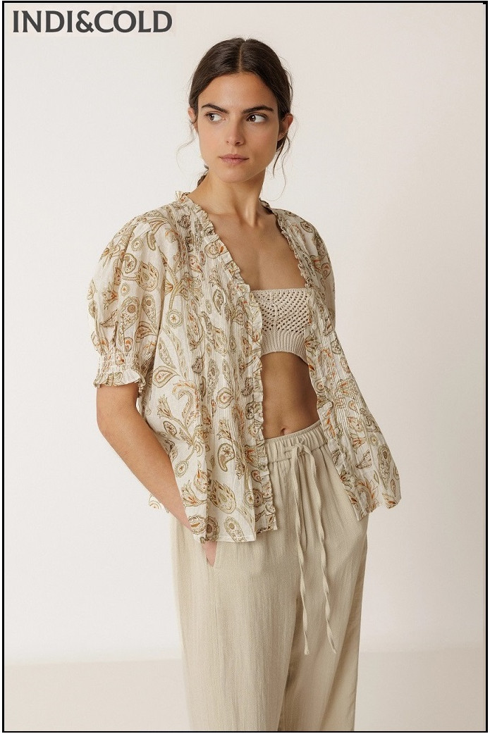 CAMISA MICRO VOLANTES INDI&COLD