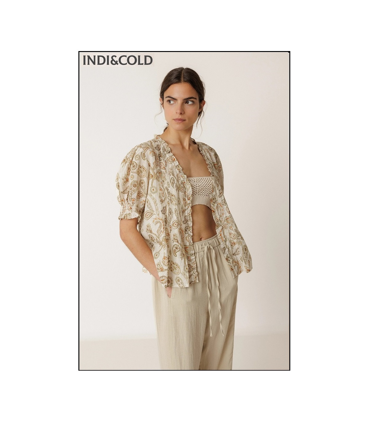 CAMISA MICRO VOLANTES INDI&COLD