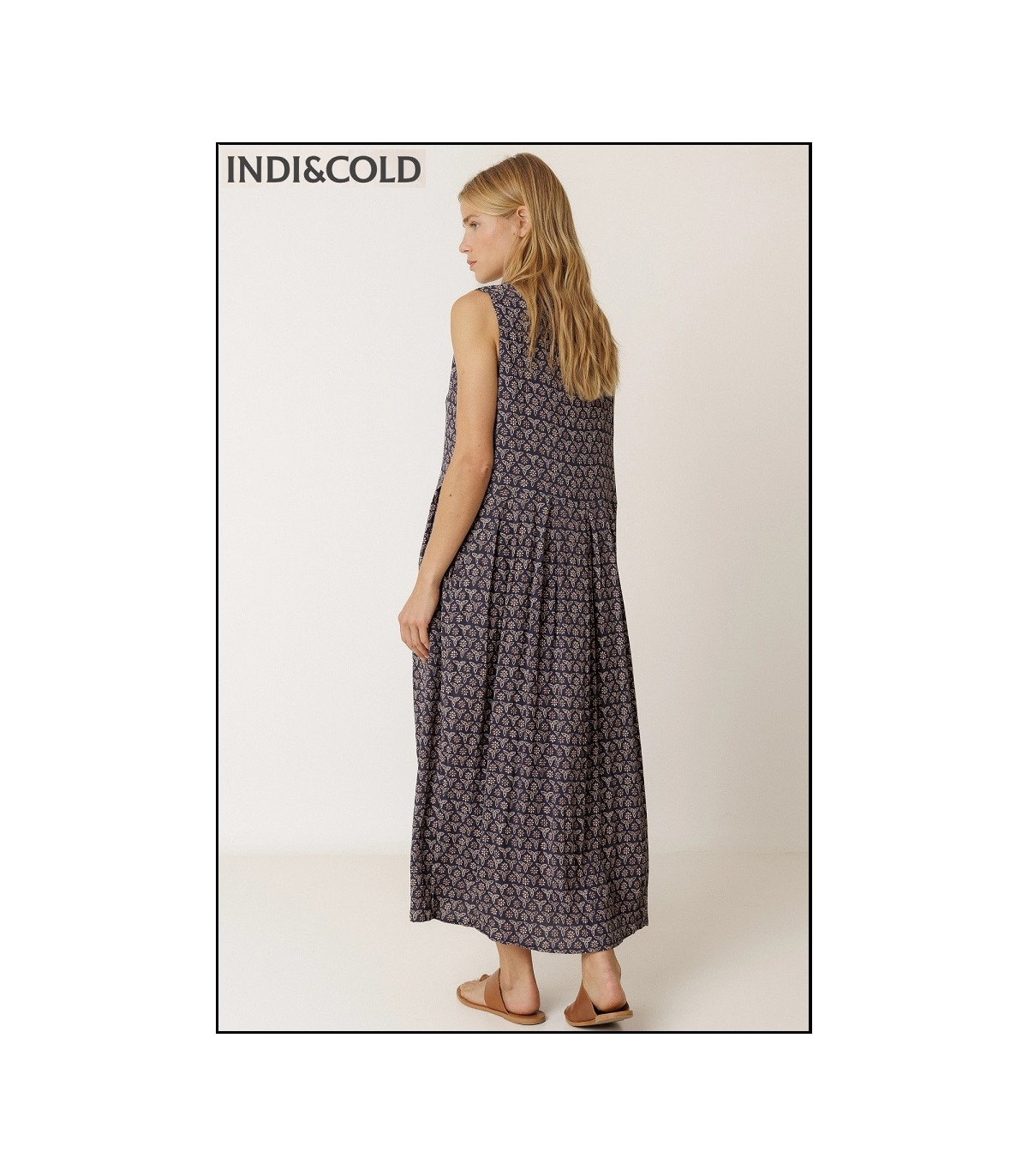 VESTIDO MULTIPOSICIÓN BLOCKPRINT INDI&COLD