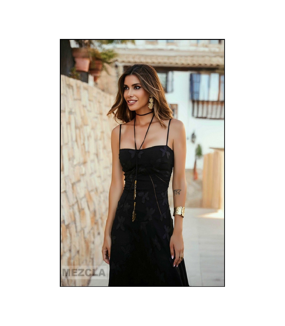 VESTIDO CUERVO CAMALEÓNICA BY CAPRICHE