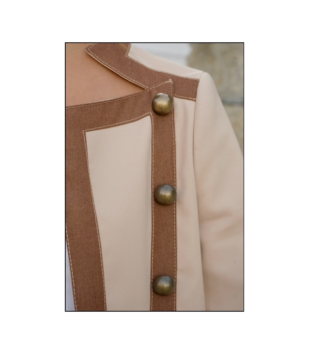 CHAQUETA INSERCIONES HIGHLY PREPPY