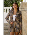 CHAQUETA CREMALLERA RAYAS HIGHLY PREPPY