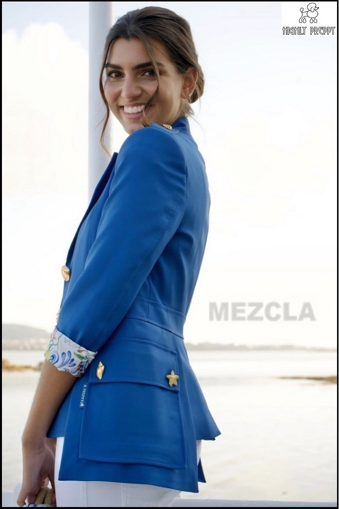 SAHARIANA AZUL CAPRI HIGHLY PREPPY