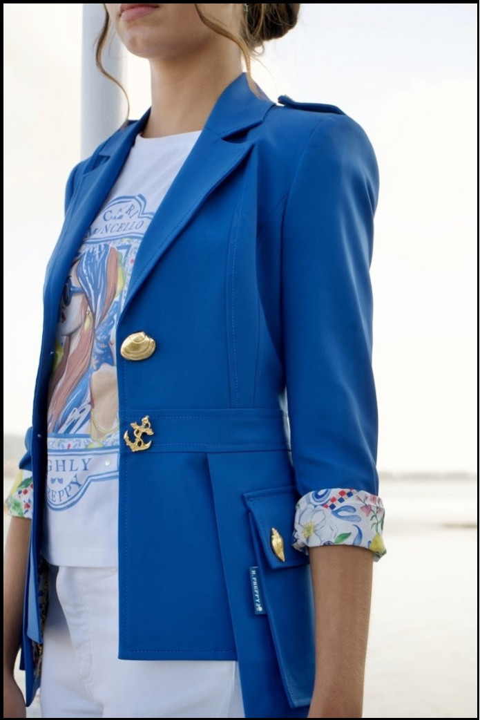 SAHARIANA AZUL CAPRI HIGHLY PREPPY