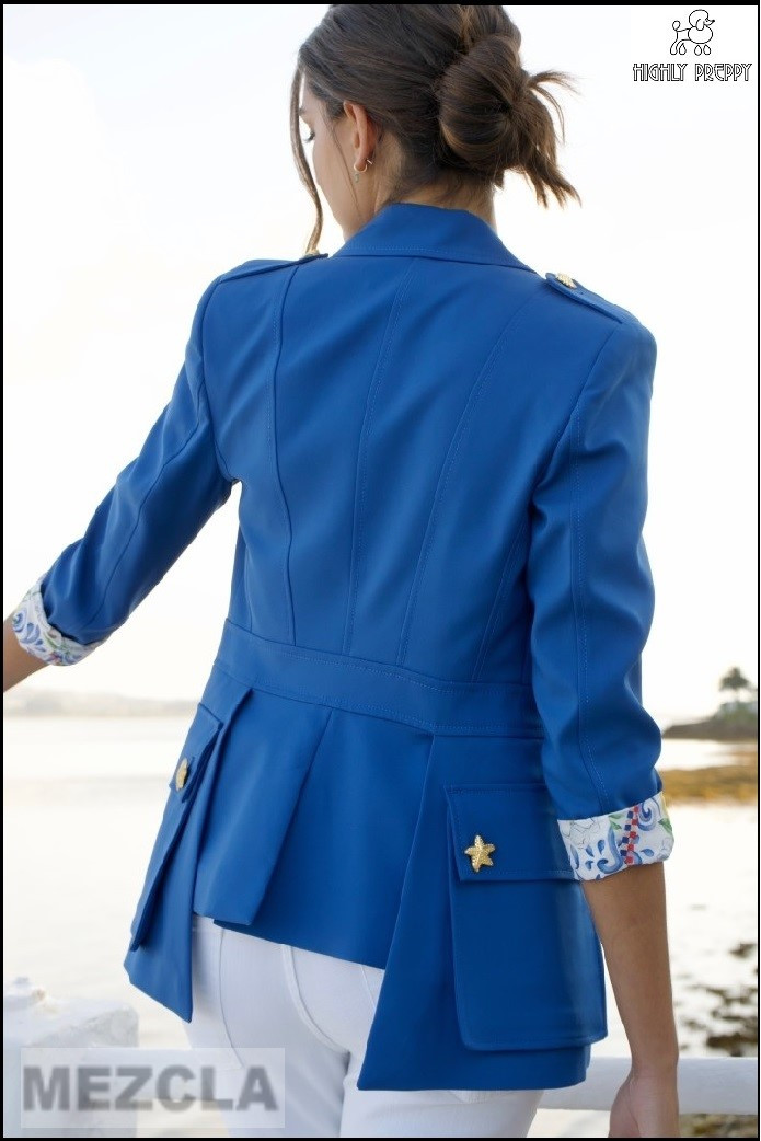 SAHARIANA AZUL CAPRI HIGHLY PREPPY