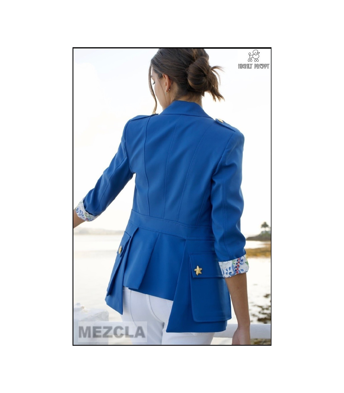 SAHARIANA AZUL CAPRI HIGHLY PREPPY