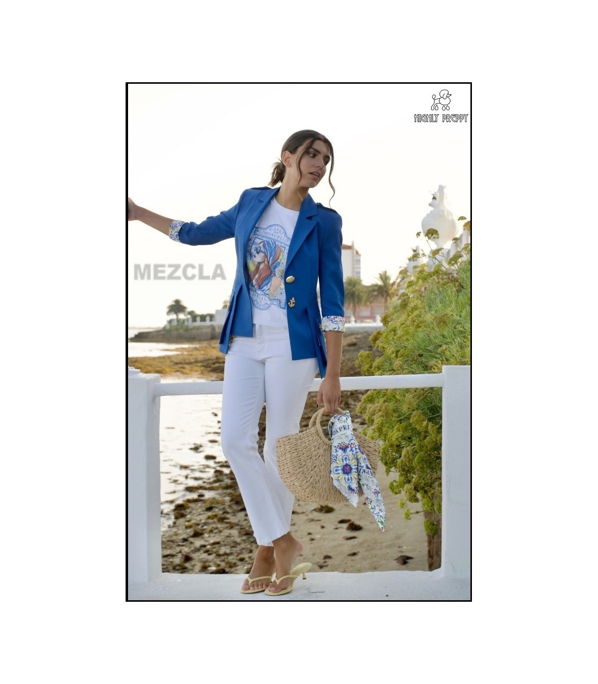 SAHARIANA AZUL CAPRI HIGHLY PREPPY