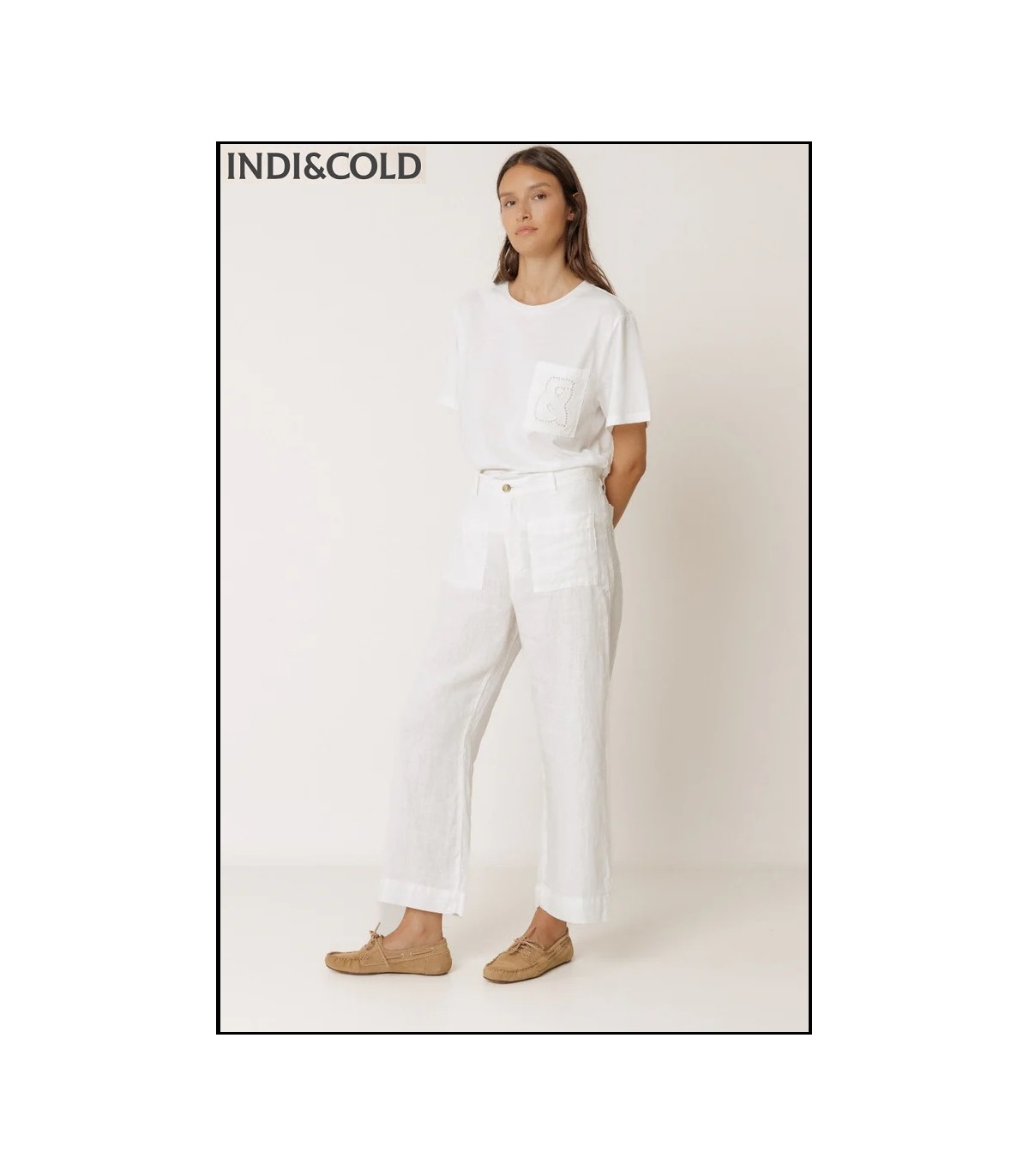 CAMISETA BOLSILLO ANAGRAMA INDI&COLD