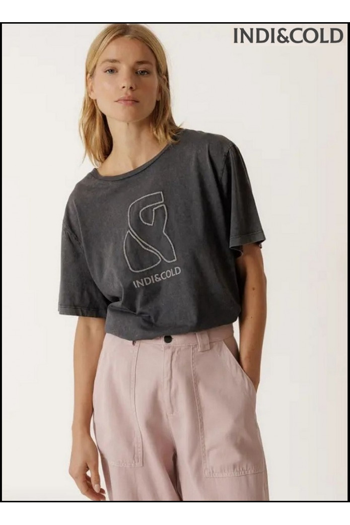 CAMISETA LOGO INDI&COLD