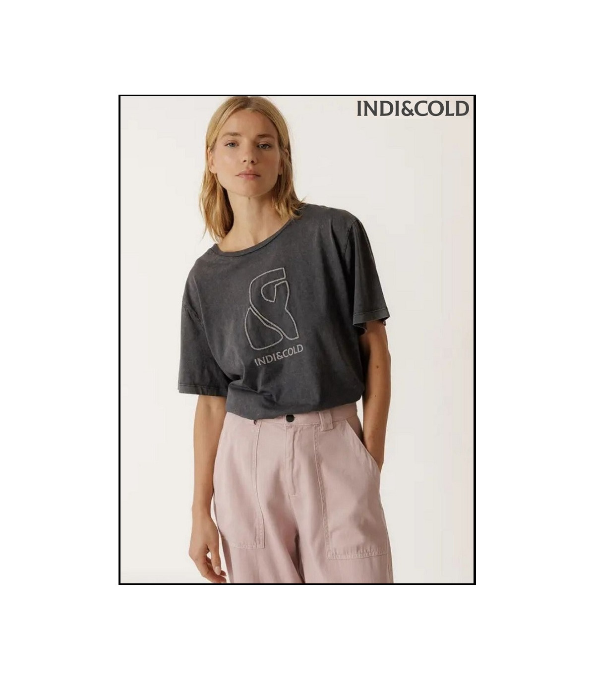 CAMISETA LOGO INDI&COLD