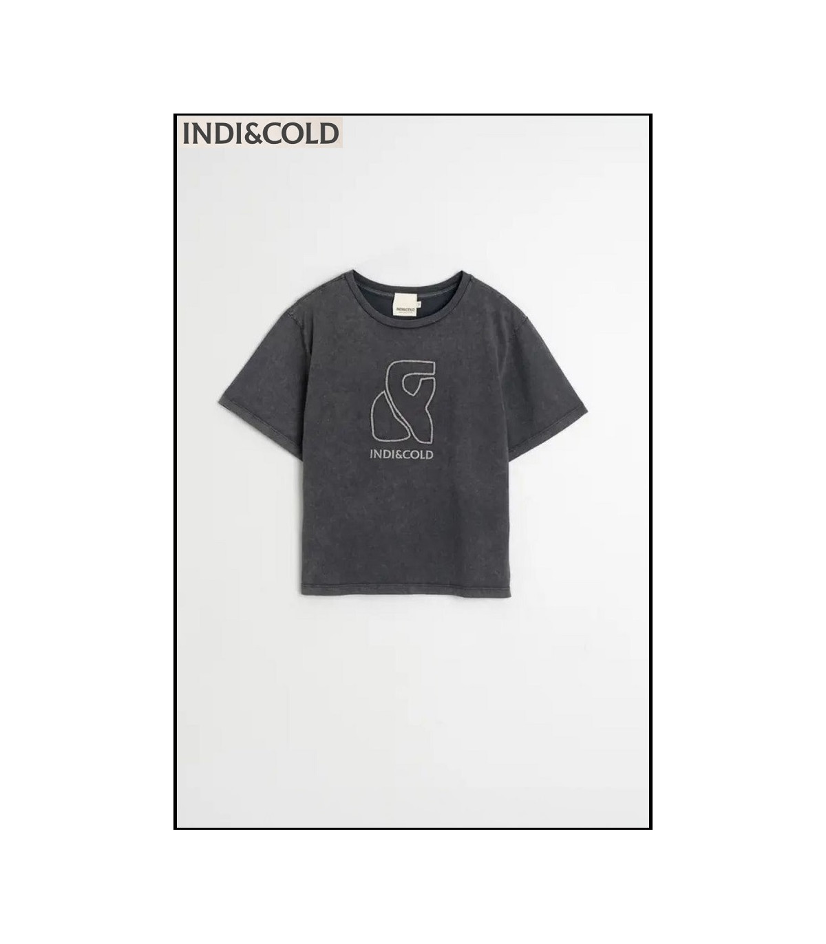 CAMISETA LOGO INDI&COLD