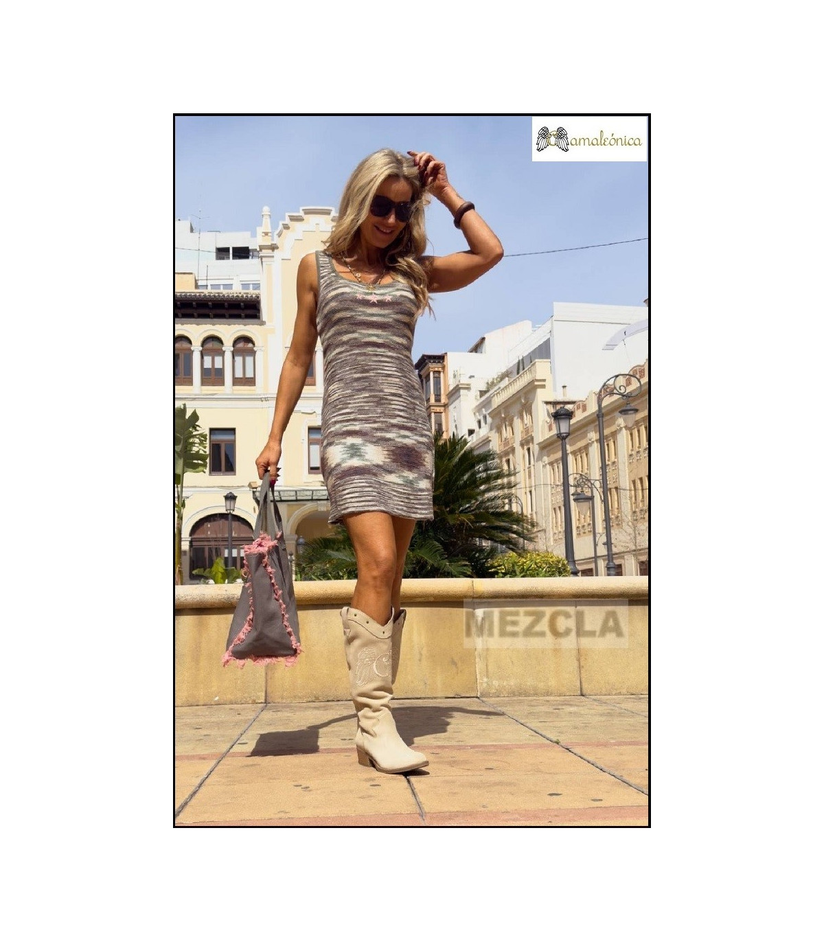 VESTIDO NUBISILLO CAMALEÓNICA BY CAPRICHE