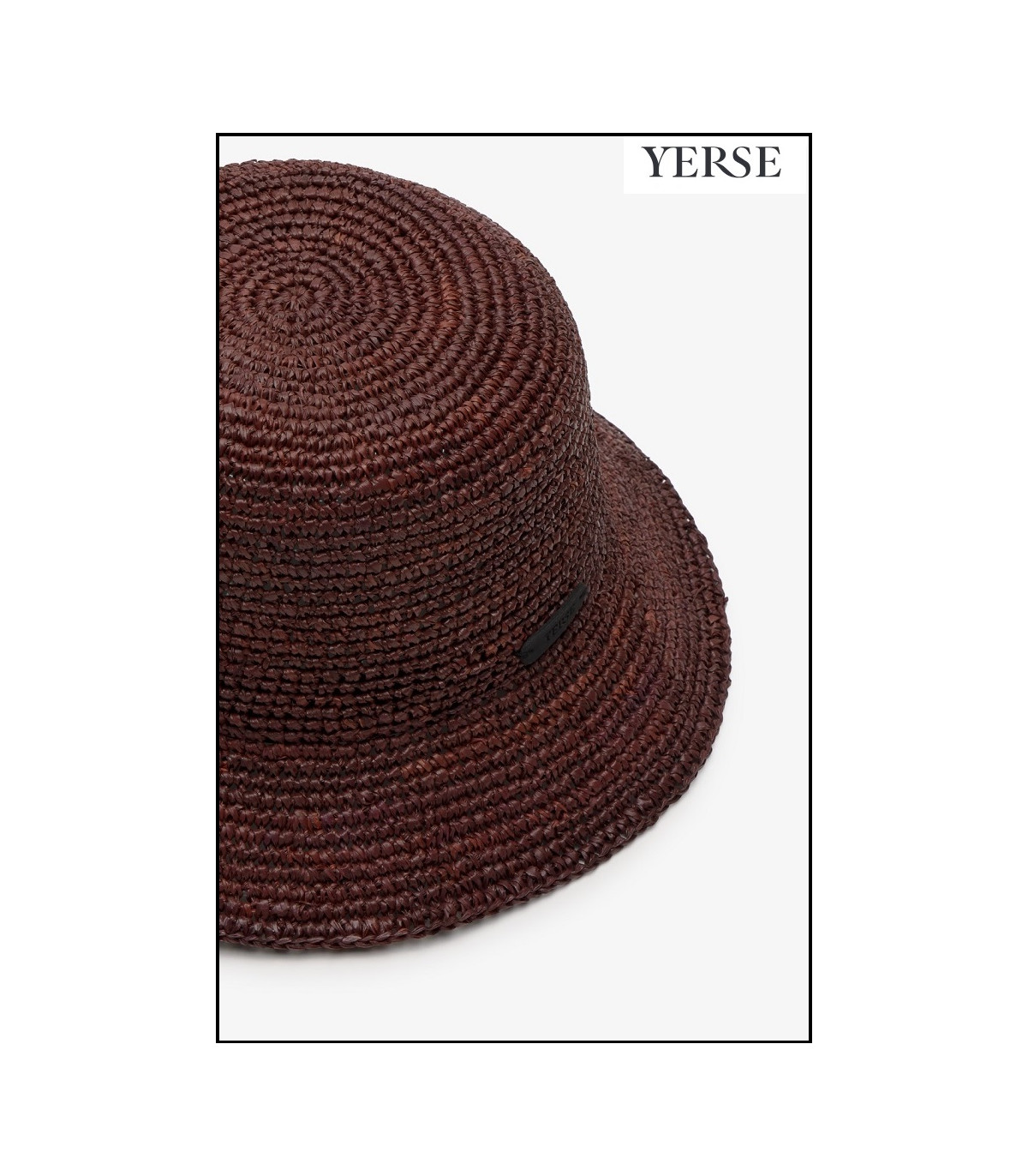 SOMBRERO BUCKET DE RAFIA YERSE