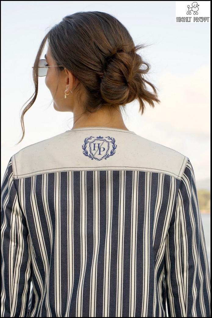 CHAQUETA RAYAS DEPORTIVA HIGHLY PREPPY